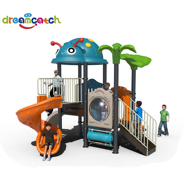 High-quanlity Preschool Children Play Equipment Outdoor Games For Sale Plastic Slide 