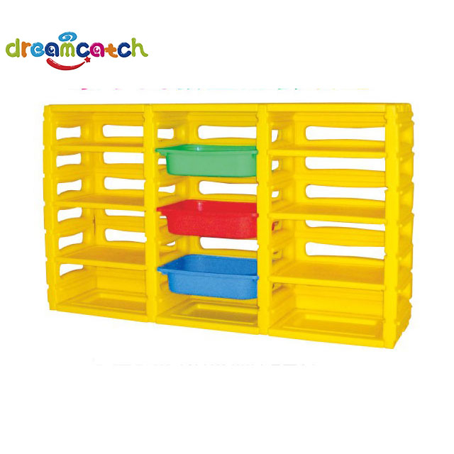 High Quality Plastic Cabinet Storage Equipment for Children's Playground