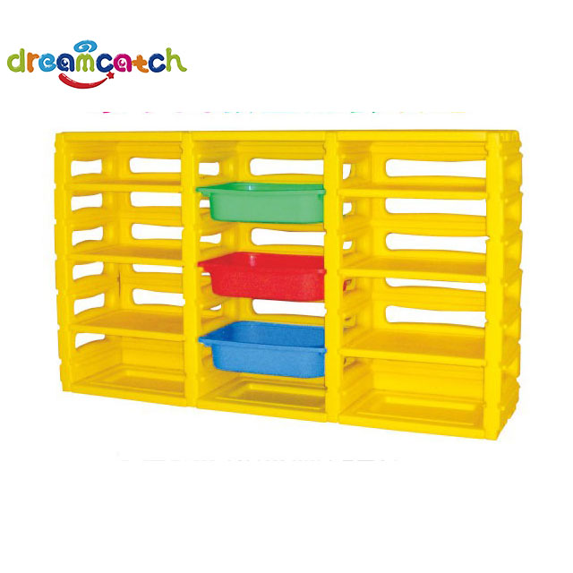 High Quality Plastic Cabinet Storage Equipment for Children's Playground