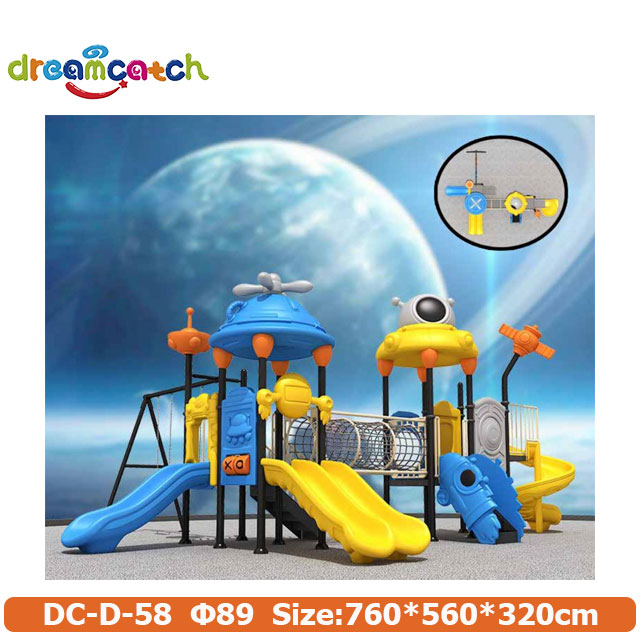 Factory Direct Sale High Quality Low Price Outdoor Amusement Park Plastic Slide