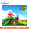 Cheap Sale Factory Amusement Park Plastic Double Slide Playground