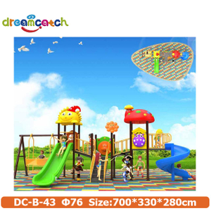 Non-customized Medium Size Children's Amusement Park Toys Outdoor Playground Slide