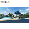 Large Park Stainless Steel Large Slide Children's Outdoor Playground Large Equipment