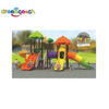 Children's Outdoor Playground Park with Plastic Slides And Swings