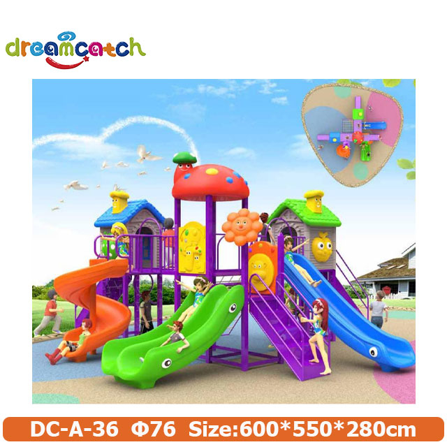 Outdoor Small Children's Slide Playground Equipment for Sale in Guangzhou