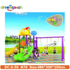 Kindergarten Plastic Pipe Slide Outdoor Preschool Children Playground