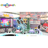 Indoor Playground Manufacturer Geometric Theme Small Horn Shaped Slide Theme Stage Parent-child Interaction
