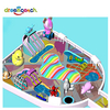 Large Water Amusement Equipment Children's Inflatable Water Park Outdoor New Inflatable Castle Factory Direct Sales 