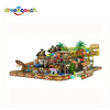 Customized Wooden Pirate Ship Theme Kids Soft Play Equipment Children Indoor Commercial Playgrounds