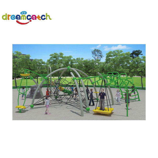 Outdoor Education Center Large Plastic Slide Climbing Combination Physical Training Amusement Equipment