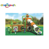 China Commercial Plastic Double Slide Kids Outdoor Playground Equipment
