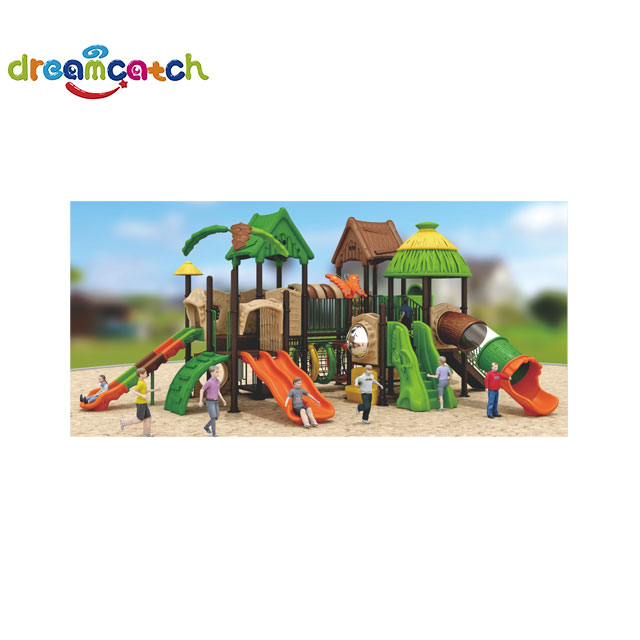  Popular Daycare Outdoor Playground Equipment Plastic Toddler Playground 