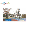 High-end Novelty Large Stainless Steel Outdoor Slide Playground Made in China Factory