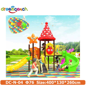 Durable Outdoor Playground for Children with Slides And Swings