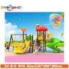 High Quality Education Center Amusement Equipment For Sale Outdoor Games Plastic Double Slide