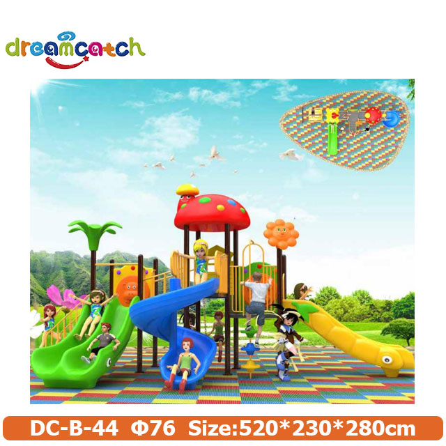 Non-customized Medium Size Children's Amusement Park Toys Outdoor Playground Slide