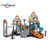 Commercial Middle-sized Kid Park Outdoor Entertainment Equipment Playground Slide Kids Slides