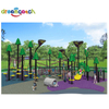 Combination Outdoor Play Equipment Funny Games Swing Slide Obstacle And Climbing Net 
