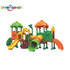 Factory Amusement Park Plastic Pipe Slide Outdoor Preschool Children Playground For Sale