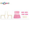 Education Center Beautiful Children Plastic Set Tables And Chairs
