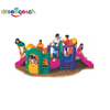 China Guangzhou Commercial Safety Plastic Slide Kids Outdoor Playground Equipment