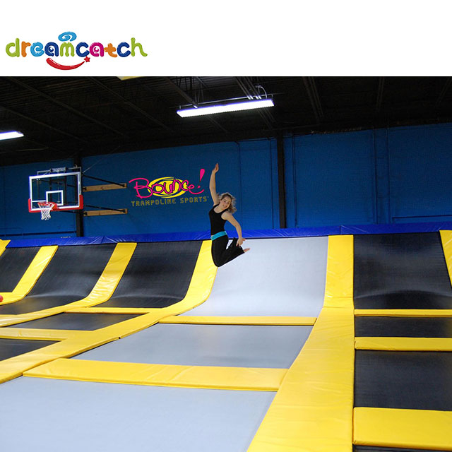 Trampoline Park Manufacturer Suitable for Children, Teenagers And Adults Interesting Team Activities Athletic Sports