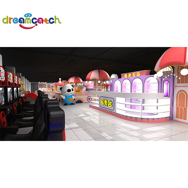 Indoor Playground Manufacturer Candy Theme Children's Go Kart Large Site Design Multiple Profitable Projects