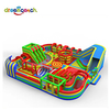 Indoor Playground with Bouncy Castles And Slides Inflatable Playground Bouncy Paradise