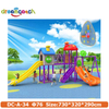 Outdoor Small Children's Slide Playground Equipment for Sale in Guangzhou