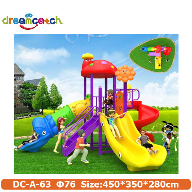 Specializes in The Production And Sales of Children's Amusement Park Plastic Slides Outdoor Playground