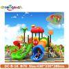 Resort Project Children's Outdoor Play Equipment Plastic Slide