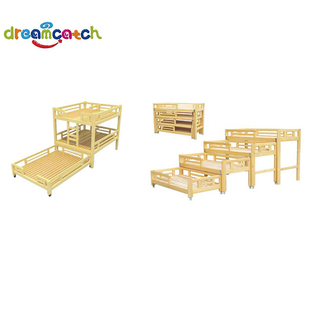 Made in China Kids Wooden Bunk Bed And Table Chair Furniture