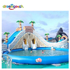 Jungle Adventure Inflatable Water Slide