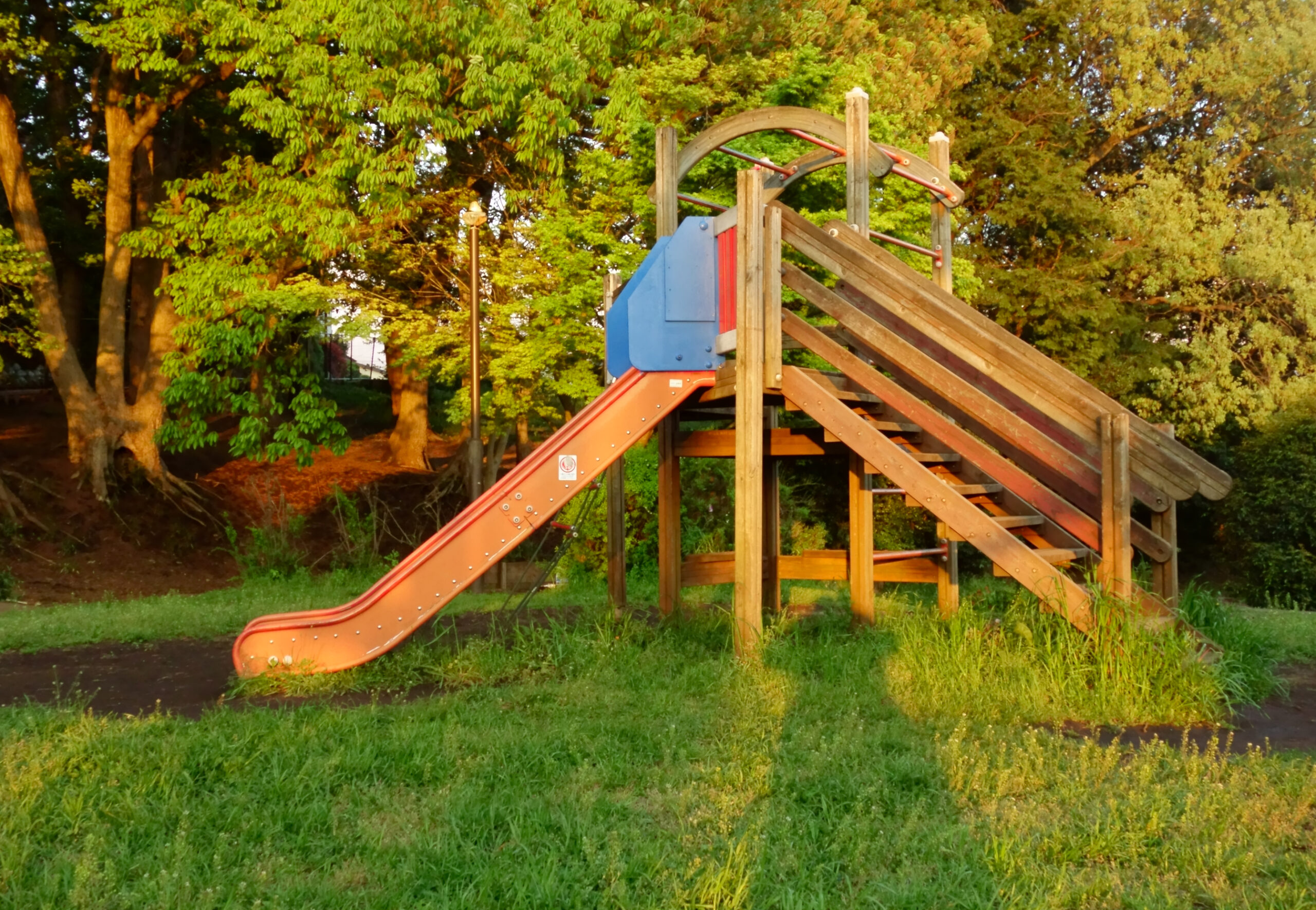 wood slide