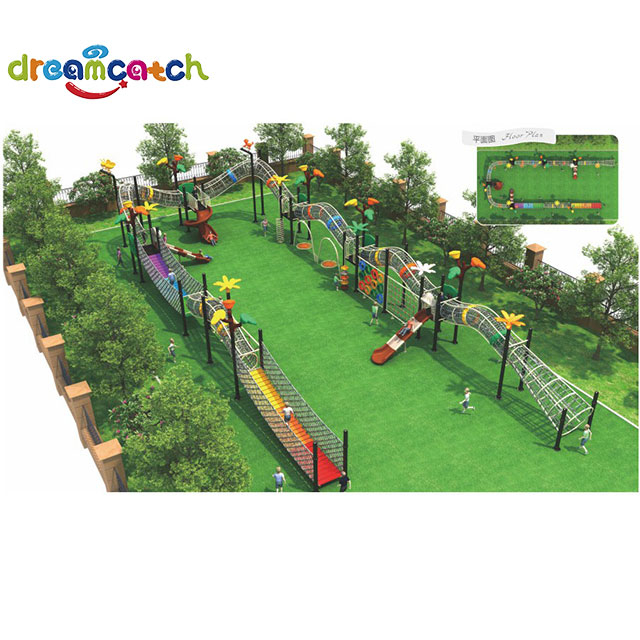 Commercial Non-standard Customized Outdoor Play Equipment Set for School And Park