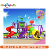 Commercial Small Cheap Amusement Park Products Outdoor Playground Children's Plastic Pipe Slides
