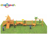 Customizable New Design High Quality Outdoor Wooden Climbing Exercise Equipment for Children