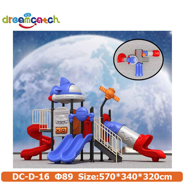 Newest Style Medium Size Kids Outdoor Playground Slide Equipment for Sale
