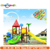 Colorful Nursery Outdoor Climbing And Slide Play Equipment for Kids