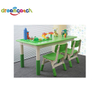 School Use Environmentally Safe And High-quality Plastic Table And Chair Set 
