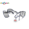 Outdoor Large Plastic Slide Climbing Net Combined Physical Training Amusement Device 