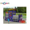 Commercial High Quality Outdoor Playground Plastic Slide And Outdoor Games Equipment