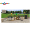  Wooden New Desgin Customize Children Outdoor Playground Equipment Tube Slide for Kids