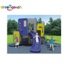 Commercial High Quality Outdoor Playground Plastic Slide And Outdoor Games Equipment