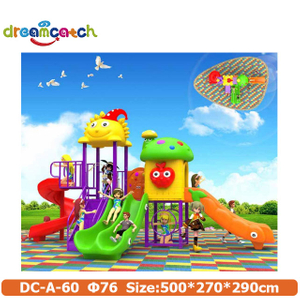 New Commercial Medium Size Kids Playground Outdoor Game Slide And Swing
