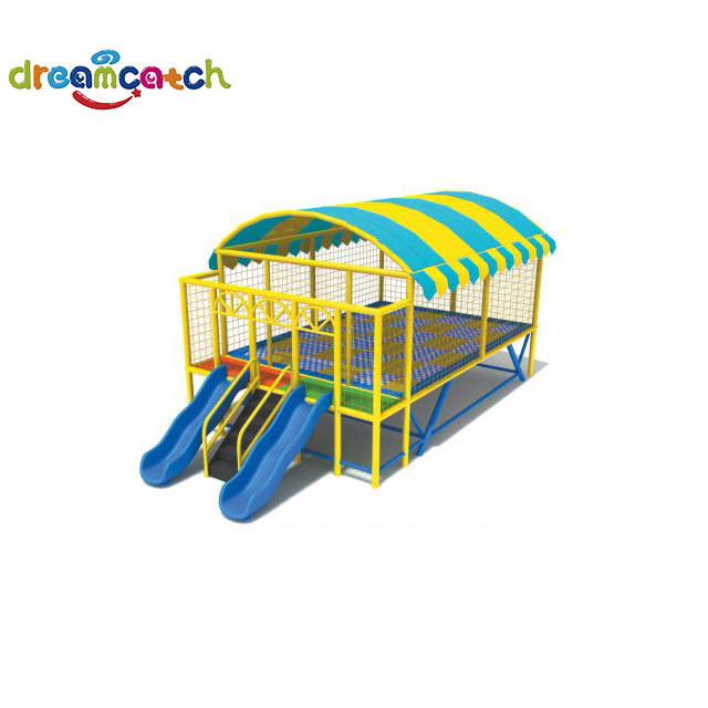 Newest Design Small Outdoor Park Kids Trampoline Supplier